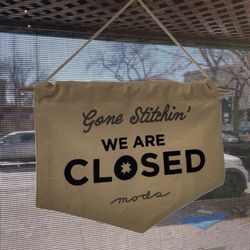 Sew on Central - Door