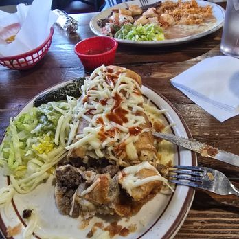 Mi Ranchito - Chimichanga dinner. - Mexican Near Me - Reno, Nevada
