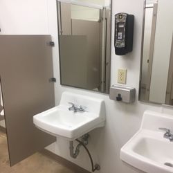 Alligator Lake Recreation Site and RV Park - Small, two facility latrines.