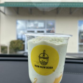 Num Num Boba - Avocado blend - Coffee & Tea Near Me - Reno, Nevada