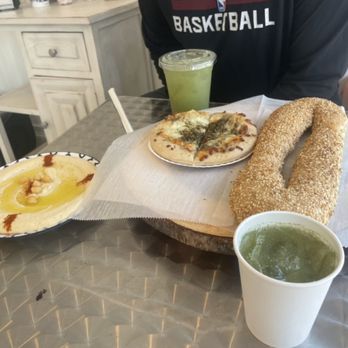 Yafa Bakery & Cafe - cheezaatar Safayeh, Jerusalem Bagel, limonana and homemade hummus - Bakeries Near Me - Somerville, Massachusetts