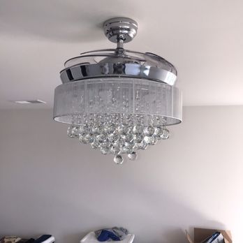 Pro Solutions Handyman - Beautiful ceiling fan install (fandelier) - Handyman Near Me - Willow Grove, Pennsylvania