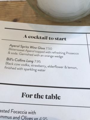 Menu photo 1 Bill's Chichester, WSX
