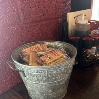 Hunter's Pub and Steakhouse - Bucket of crackers - New American Near Me - Hamilton, Georgia Hunter's Pub and Steakhouse - Bucket of crackers - New American Near Me - Hamilton, Georgia