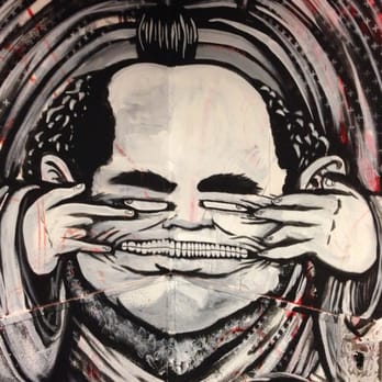 Ramen Tatsu-Ya - The bathroom art is awesome. - Ramen Near Me - Austin, Texas Ramen Tatsu-Ya - The bathroom art is awesome. - Ramen Near Me - Austin, Texas