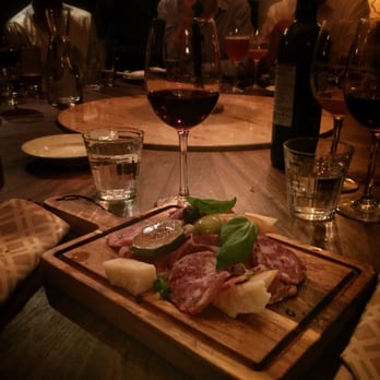 Nybrogatan 38 - Charcuteries - truffle Salami, Coppa, Pata Negra, Grana Pandano & marinated French vegetables (135 SEK) - Modern European Near Me - Stockholm, Alberta