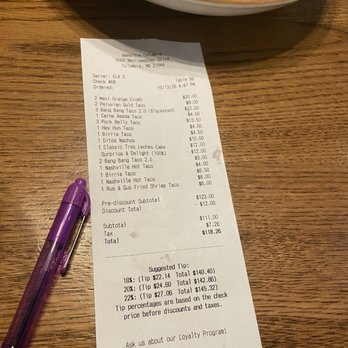 Banditos Bar & Kitchen - Inconsistent taco pricing for taco Tuesday - Bars Near Me - Columbia, Maryland Banditos Bar & Kitchen - Inconsistent taco pricing for taco Tuesday - Bars Near Me - Columbia, Maryland
