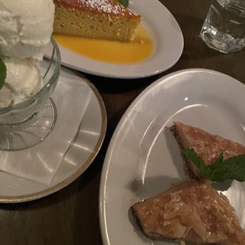Cafe Mogador - Walnut Baklava, Flourless Almond Orange Cake - Moroccan Near Me - Brooklyn, New York Cafe Mogador - Walnut Baklava, Flourless Almond Orange Cake - Moroccan Near Me - Brooklyn, New York