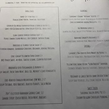 Holy Saints - Menu - New American Near Me - Pasadena, California Holy Saints - Menu - New American Near Me - Pasadena, California