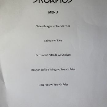 Skorpios - Super Bowl Sunday menu - Lounges Near Me - New York, New York