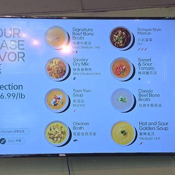 Mala Town - Menu - Hot Pot Near Me - Pleasanton, California
