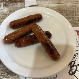 Maple chicken links Maple chicken links