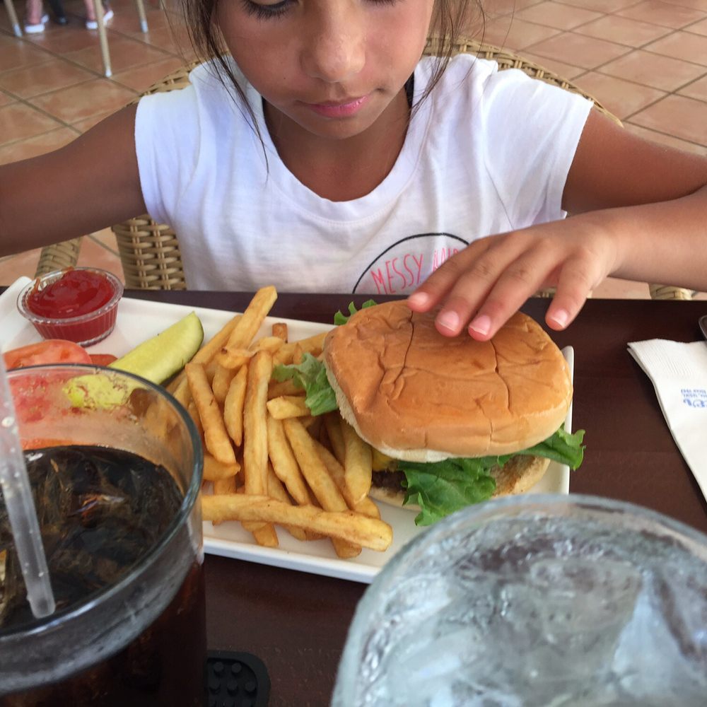 The Mermaid - Child portion cheeseburger and fries - Caribbean Near Me - Christiansted, Virgin Islands The Mermaid - Child portion cheeseburger and fries - Caribbean Near Me - Christiansted, Virgin Islands