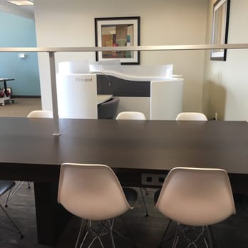 HQ North Towns - Dining area and think pods - Shared Office Spaces Near Me - Williamsville, New York