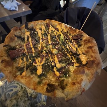 Pizzeria Portofino - reuben pizza - Pizza Near Me - Chicago, Illinois