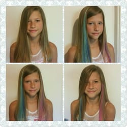 Jazzie Hair - Extensions help add a pop of color in minutes without any chemicals!
