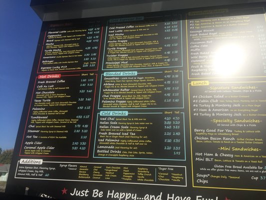 Menu photo 2 Cabin Coffee Goshen, IN