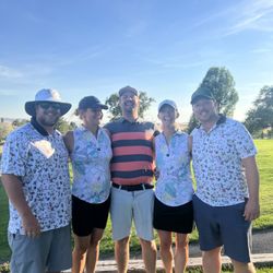 Vandal Golf Course - Head Golf Professional out playing golf with patrons!