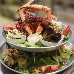 Bacio - Seafood tower (be sure to order ahead)