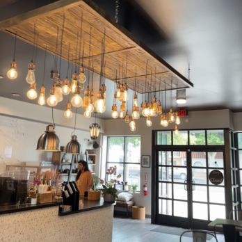 Three Sisters Coffee & Tea - Entrance. I love the light fixture! They have swag too...you must visit! - Coffee & Tea Near Me - Burbank, California Three Sisters Coffee & Tea - Entrance. I love the light fixture! They have swag too...you must visit! - Coffee & Tea Near Me - Burbank, California
