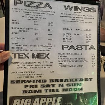Big Apple Cafe - Menu May 2024 - American Near Me - Fort Worth, Texas