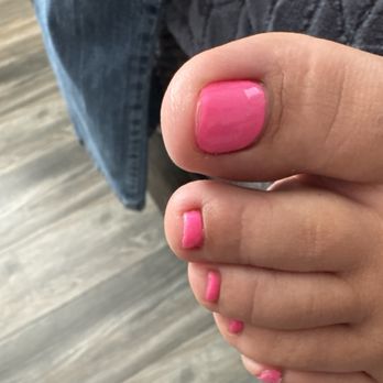 Noble Nail Studio - Paint missing from the top of my big toe, could've used another layer - Nail Salons Near Me - Cerritos, California Noble Nail Studio - Paint missing from the top of my big toe, could've used another layer - Nail Salons Near Me - Cerritos, California