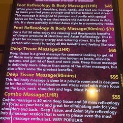 The Family Foot Smile Spa - New service prices