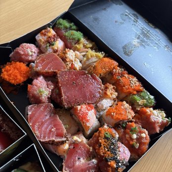 FOB Sushi Bar - 3lb of sushi with two layers! - Sushi Bars Near Me - Seattle, Washington