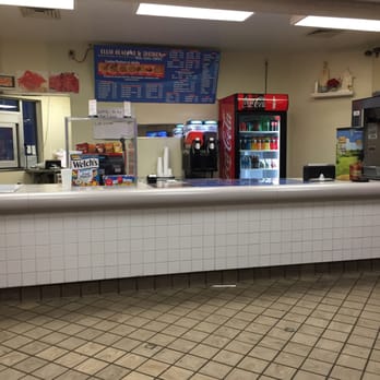 Ellis Seafood - Front counter with menu! - Seafood Near Me - Memphis, Tennessee