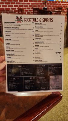 Menu photo 8 Las Maracas Westwego, LA