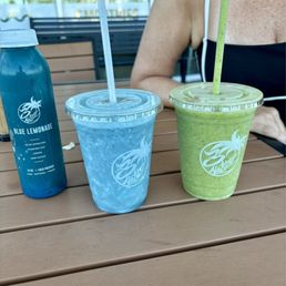 Our Smoothies. Plus a Blue Lemonade. Our Smoothies. Plus a Blue Lemonade.