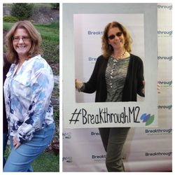 Donna lost 50 pounds in 120 days!