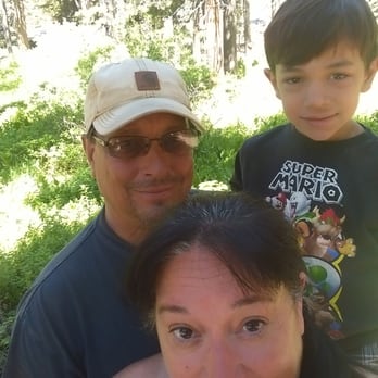 Twin Lakes Campground - Family selfie last day - Campgrounds Near Me - Mammoth Lakes, California Twin Lakes Campground - Family selfie last day - Campgrounds Near Me - Mammoth Lakes, California