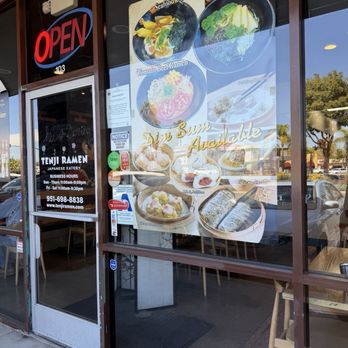 Tenji Ramen - Parking is atrocious! Probably why we haven't stopped in sooner - Ramen Near Me - Murrieta, California