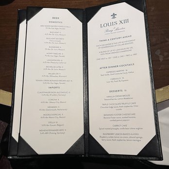 One Steakhouse - Drink and dessert Menu - Steakhouses Near Me - Las Vegas, Nevada One Steakhouse - Drink and dessert Menu - Steakhouses Near Me - Las Vegas, Nevada
