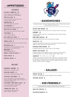 Menu photo 8 Stay & Play Game Cafe Chicago, IL