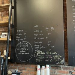 The Red Hook - Midtown - Coffee menu