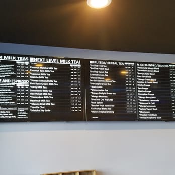 Guiltea Cravings - The menu - Coffee & Tea Near Me - San Diego, California