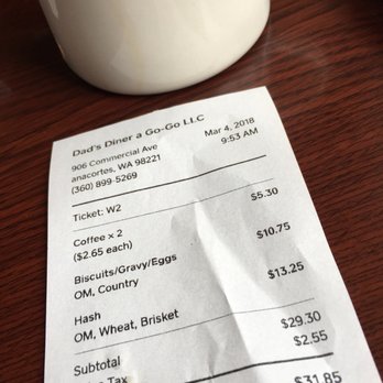 Dad's Diner - Breakfast & Brunch Near Me - Anacortes, Washington Dad's Diner - Breakfast & Brunch Near Me - Anacortes, Washington