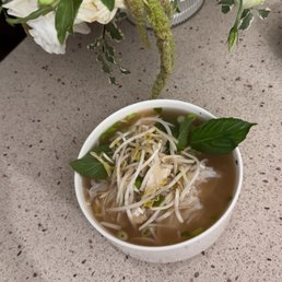 Chicken pho, I brought home and assembled. Chicken pho, I brought home and assembled.