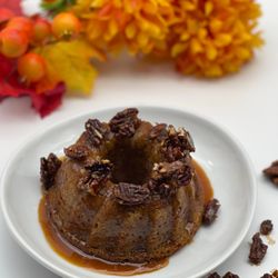Yole’s Delight Pastry - Caramel apple spice cake with candy apple