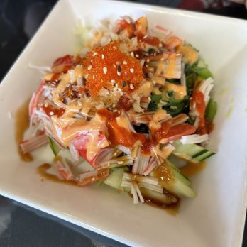 Saki - Spicy Crab Salad - Asian Fusion Near Me - Overland Park, Kansas Saki - Spicy Crab Salad - Asian Fusion Near Me - Overland Park, Kansas