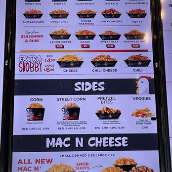 Wing Snob - Menu - Chicken Wings Near Me - Forney, Texas