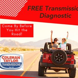 Coleman Taylor Transmissions - Free transmission diagnostic in Cordova TN.