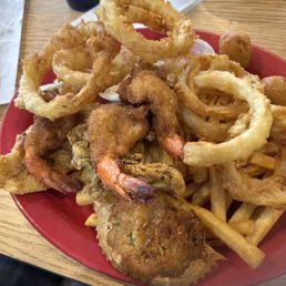 Seafood platter. Seafood platter.