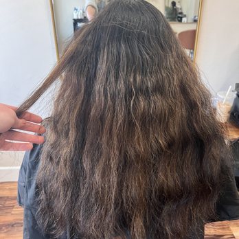 Salon Clique - BEFORE cut and color - Hair Salons Near Me - Burbank, California