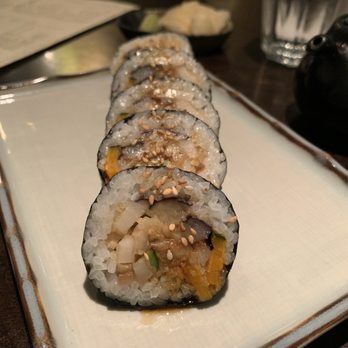 Sushi Goemon - Veggie tempura maki - Japanese Near Me - San Francisco, California Sushi Goemon - Veggie tempura maki - Japanese Near Me - San Francisco, California