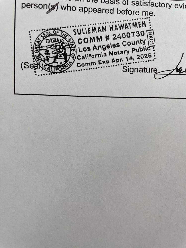 NOTARY EXCELSIOR Corona, California Notaries Phone Number Yelp