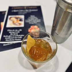 Seasons of Coeur d'Alene - Apple cider old fashioned