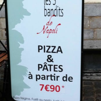 Les 3 Bandits de Napoli - Pizza Near Me - Lille, 59 Les 3 Bandits de Napoli - Pizza Near Me - Lille, 59
